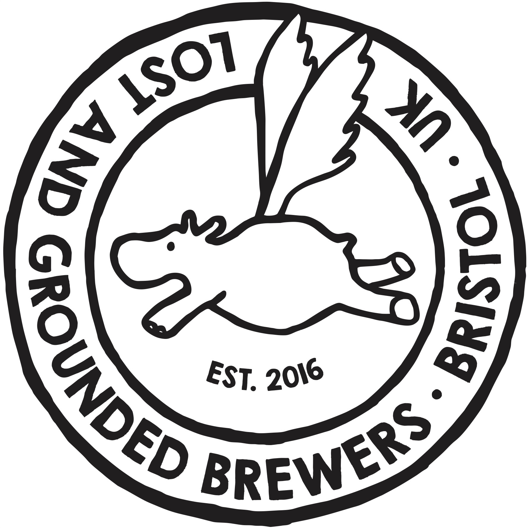 Lost and Grounded Brewers logo